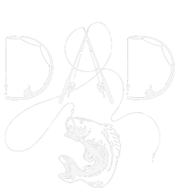 Fisherman Dad Fishing Enthusiast Fish Lover Daddy Father T-Shirt