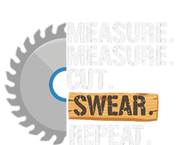 Funny Dad Measure Cut Swear Repeat Handyman Father Day Softstyle Adult Sport Polo