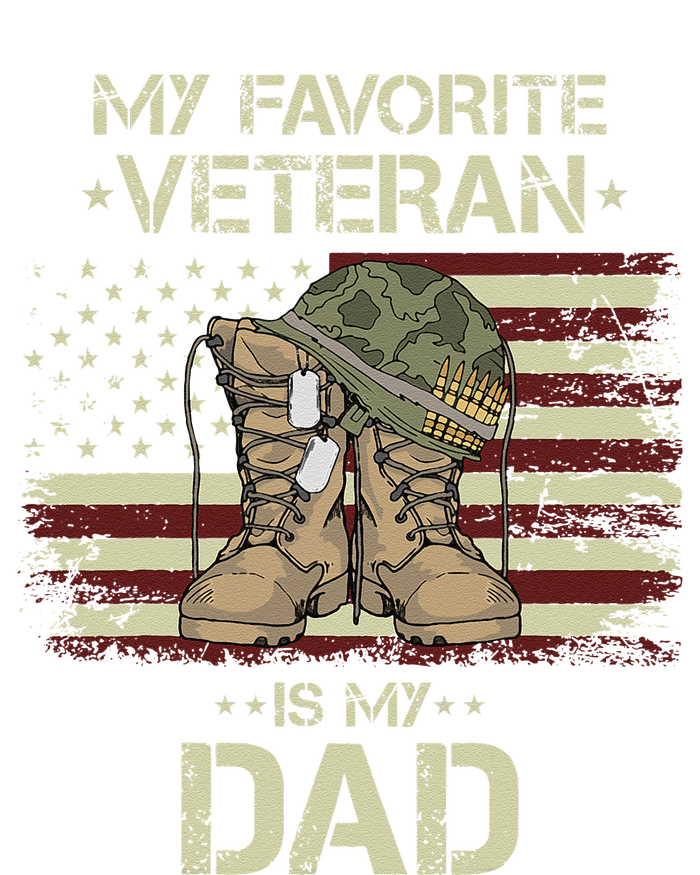 Father Veterans Day My Favorite Veteran Is My Dad For Gift T-Shirt