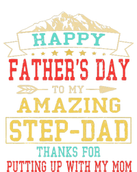 Happy Fathers Day StepDad For Dad Daddy Stepfather T-Shirt