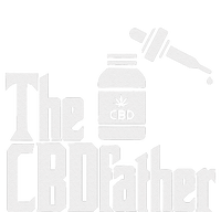 Funny Fathers Day The CBDfather CBD Hemp Oil Dad Gift T-Shirt