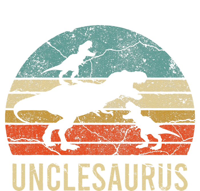 Funny Uncle Dinosaur Daddy Dad Gift 2 Two Unclesaurus T-Shirt