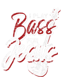 Jesus Bassist Christian Bass Player Bass Guitar Premium Pullover Hoodie