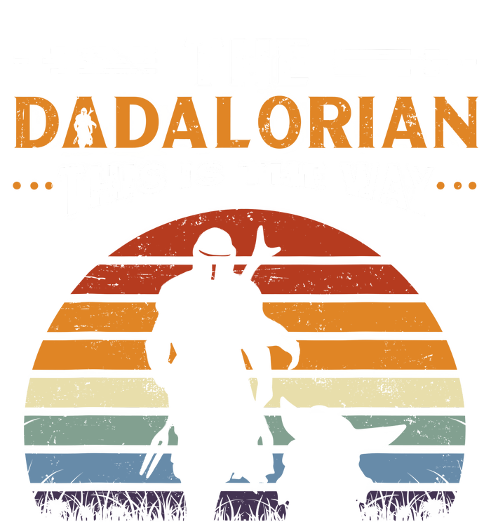 The Dadalorian This Is The Way Vintage Style Gift Kids Sweatshirt