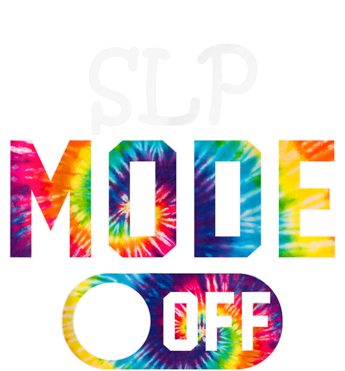 SLP Mode Off Happy Last Day Of School Tie Dye Summer Grommeted Golf Towel