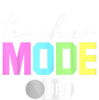 Teacher Mode Off End Of The Year Hello Summer Funny Tie-Dye Long Sleeve Shirt