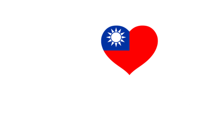 I Love Heart Taiwan Flag Taiwanese Taiwan Pride Roc Taipei Gift T-Shirt