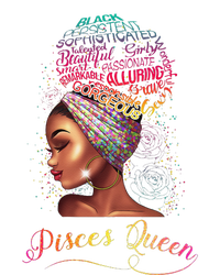 Pisces Queen Wo February March Zodiac Melanin Birthday Tall Long Sleeve T-Shirt