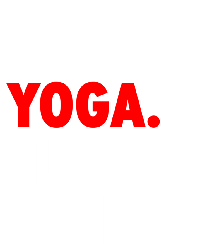 Jesus Yoga Sleep Repeat Christian Hobby Cool Gift Tie-Dye Long Sleeve Shirt