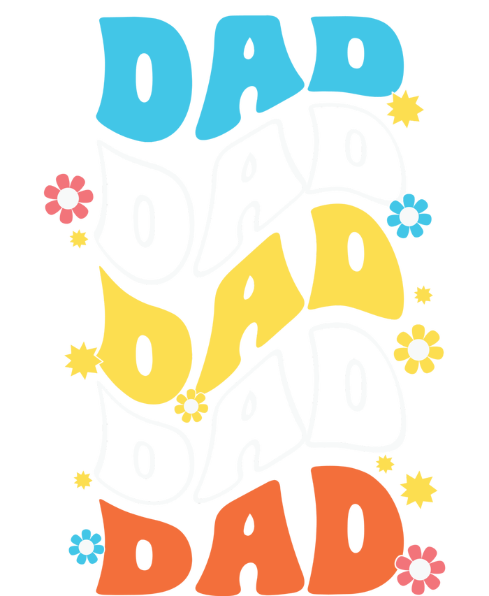 Dad Colorful Floral Retro Hippie Tank Top