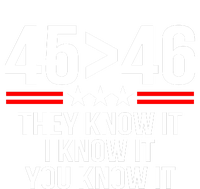 45 Is Greater Than 46 They Know It I Know It You Know It Toddler Fine Jersey T-Shirt