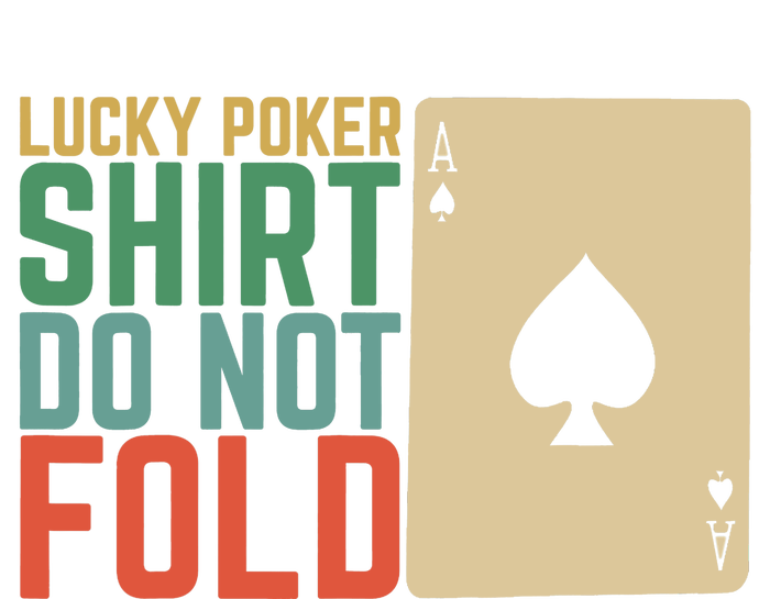 Lucky Poker Do Not Fold Ladies Essential Tank