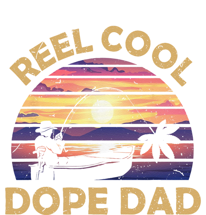 Reel Cool Father Day Fishing Dope Dad Weed Marijuana Stoner T-Shirt