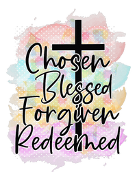 Chosen Blessed Forgiven Redeemed Christian Cross Jesus Cute T-Shirt