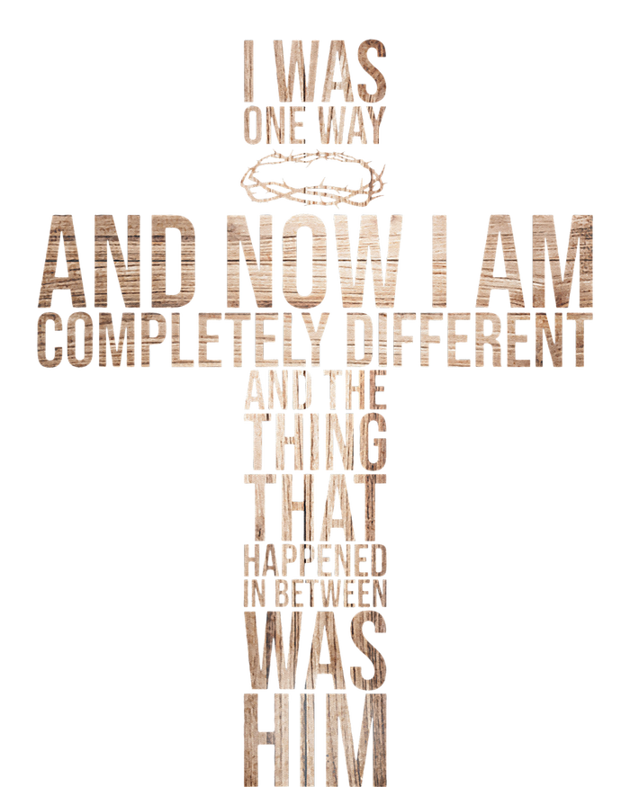 Christian I Was One Way And Now I Am Completely Different Cooling Performance Crew T-Shirt