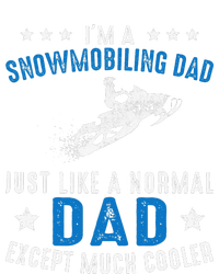 Snowmobiling Dad Fathers Day Snowmobile Rider Riding T-Shirt