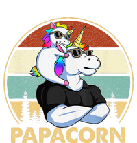 Papacorn Unicorn Father And Baby Fathers Day Papa Gift Magnet