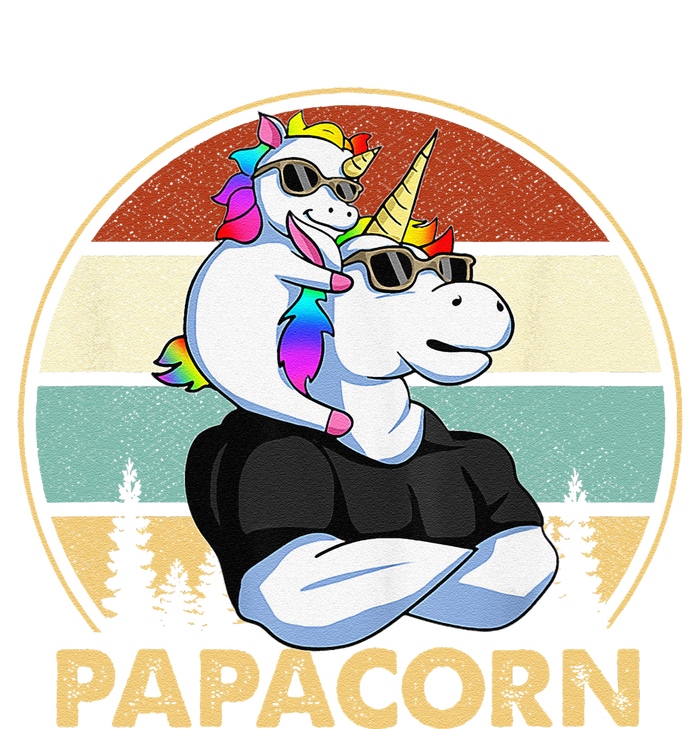 Papacorn Unicorn Father And Baby Fathers Day Papa Gift Magnet