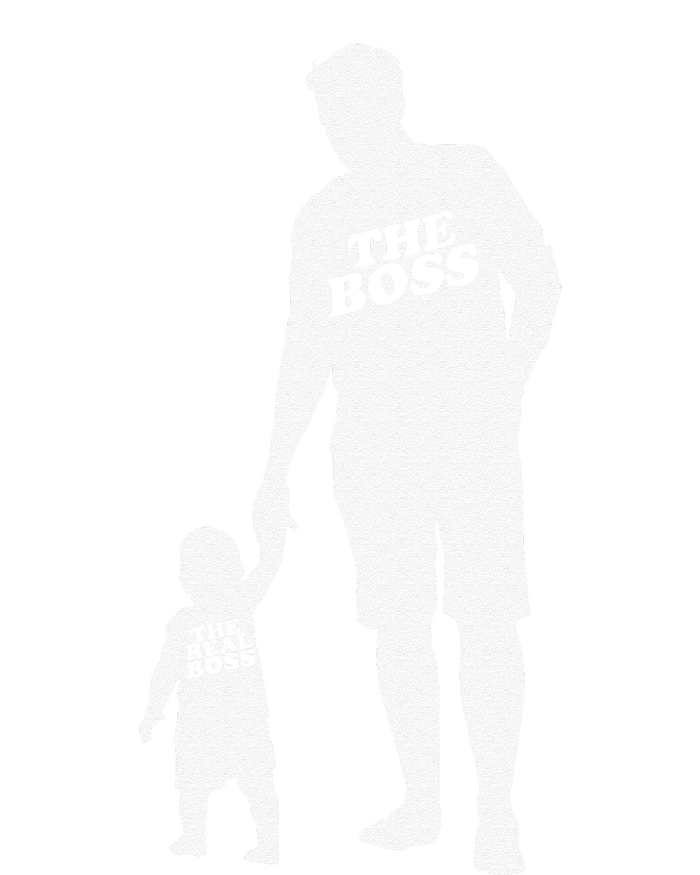 The Boss The Real Boss Father Son Partner Look Fathers Day T-Shirt