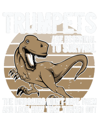 Funny Trumpet Player Saying Dinosaur Trumpets Are Essential Women's T-Shirt