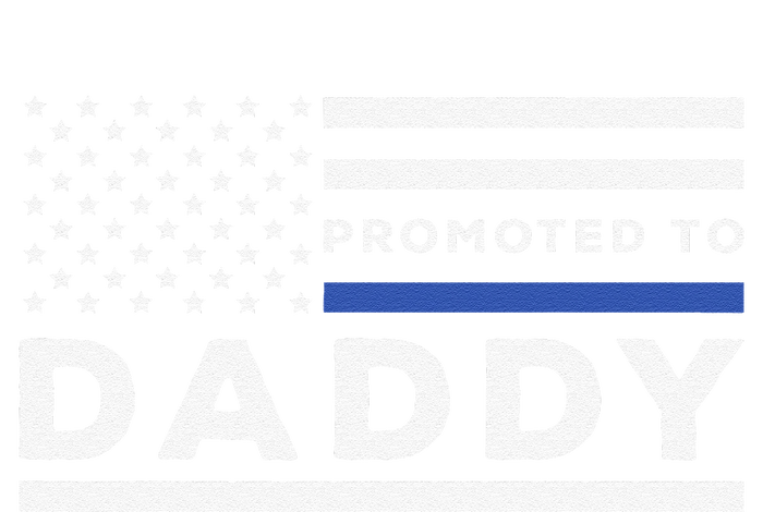 Promoted To Daddy Funny Police Officer Future Father Dad Cooling Performance Crew T-Shirt