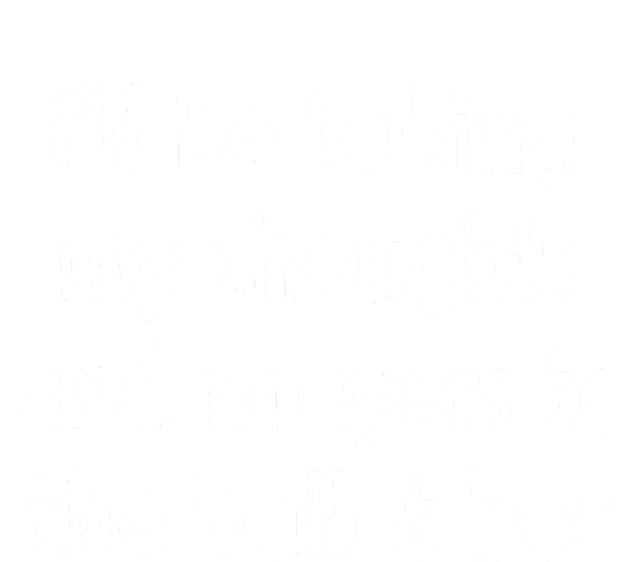 I’ll Be Taking My Thoughts And Prayers To The Ballot Box Kids Tie-Dye T-Shirt