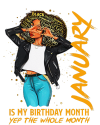 Afro Locs January Is My Birthday Yep The Whole Month Womens CVC Long Sleeve Shirt