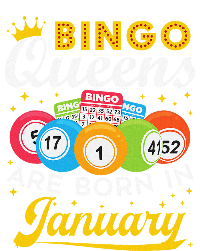 Bingo Birthday Bingo Queens Are Born in January Hooded Wearable Blanket