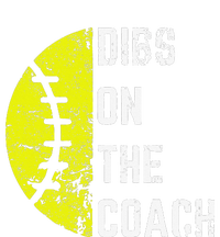 Dibs On The Coach Funny Softball Wife Baseball Coach Insulated Varsity Jacket