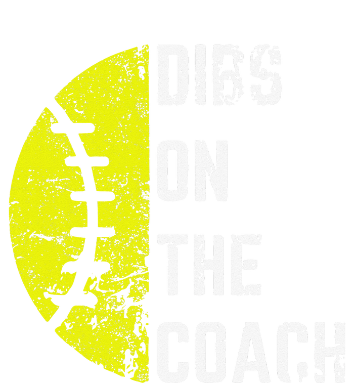 Dibs On The Coach Funny Softball Wife Baseball Coach Insulated Varsity Jacket