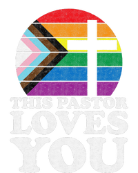 Christian Ally Inclusive Pride Clergy This Pastor Loves You T-Shirt