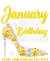 January Birthday Wo Yep The Whole Month Bling T-Shirt