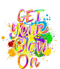 Get Your Glow On Glow Party 80s Retro Neon Let's Glow Crazy Sweatshirt