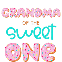 Grandma of Sweet One First Birthday Matching Family Donut Ladies Long Sleeve Shirt