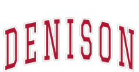 Denison Texas Souvenir College Style Red Text T-Shirt