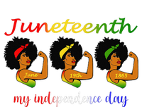 Happy Juneteenth Is My Independence Day Free Black  T-Shirt