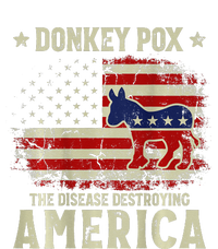 Funny Biden Donkey Pox The Disease Destroying America Back Tall T-Shirt