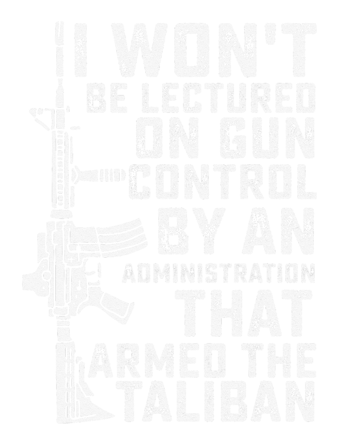 I Won't Be Lectured On Gun Control By An Administration Womens CVC Long Sleeve Shirt