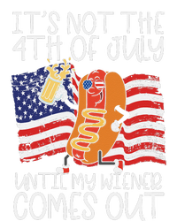 It's Not The 4th Of July Until My Wiener Comes Out Hot Dog Performance Long Sleeve Polo