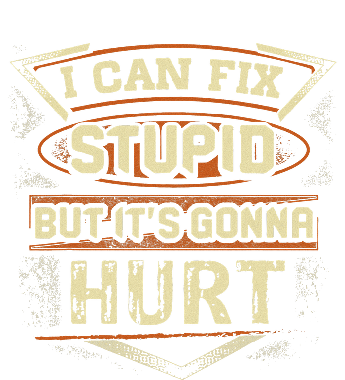 I Can Fix Stupid But It's Gonna Hurt Short Acrylic Beanie