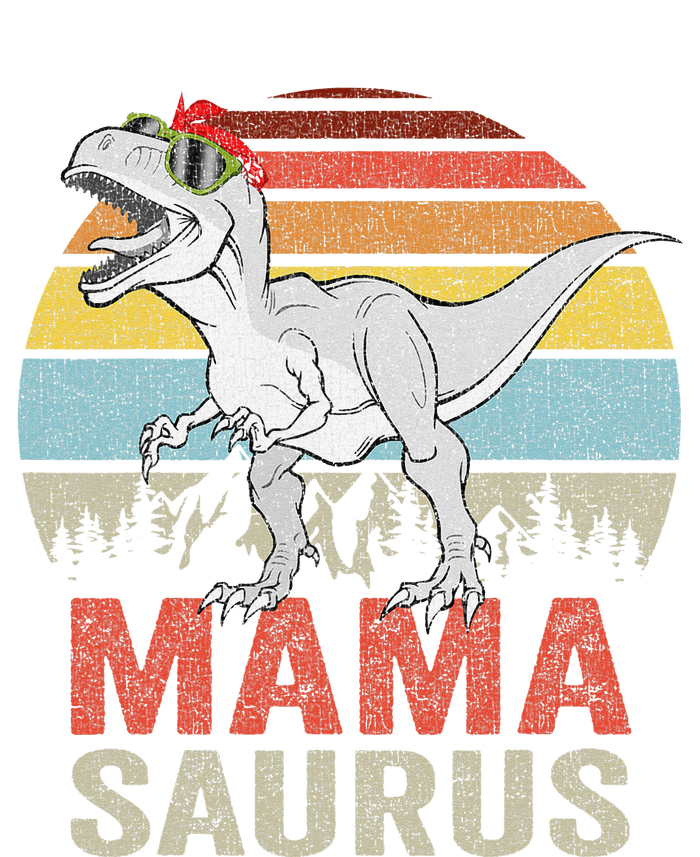 Mamasaurus Dinosaur Mama Saurus T Rex Funny Family Matching Premium T-Shirt