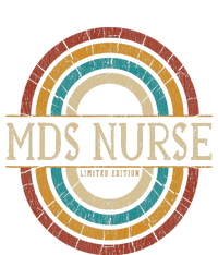 Mds Nurse Nursing Vintage retro Full Zip Hoodie