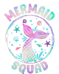 Mermaid Squad Themed Birthday Party Mermaids Family Matching Tie Dye Hoodie