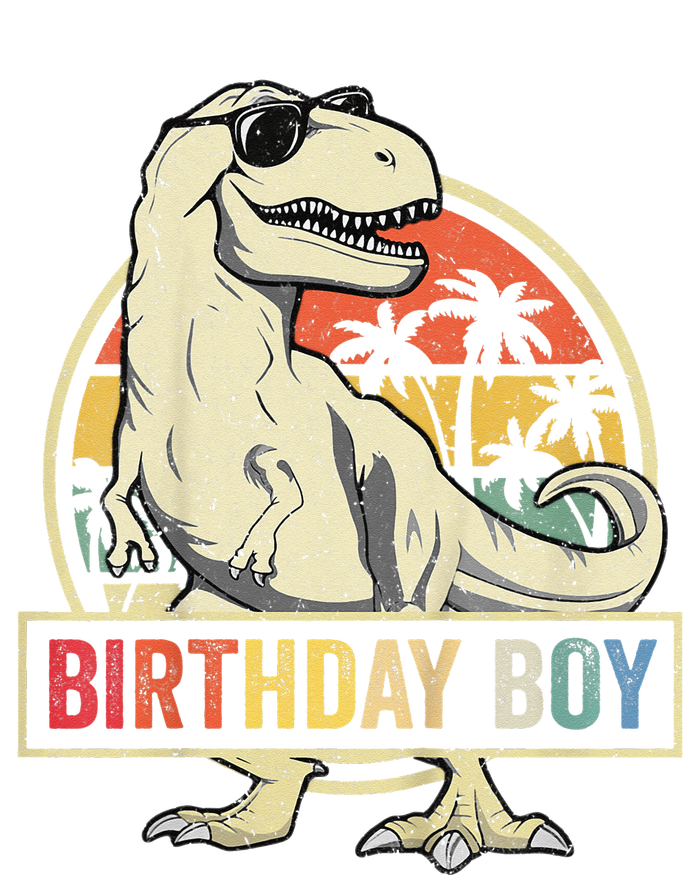 Birthday Dino T Rex Dinosaur Matching Family T-Shirt