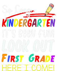 So Long Kindergarten Here I Come 1 Grade Graduation Fun Kids Sweatshirt