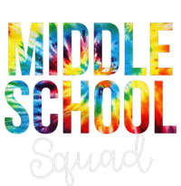 Middle School Squad Tie Dye Appreciation Day Back To School Women’s Perfect Tri Rocker Tank