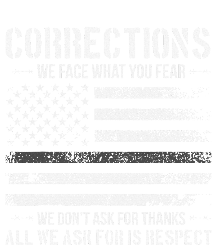 Respect Correctional Officer Proud Corrections Officer T-Shirt