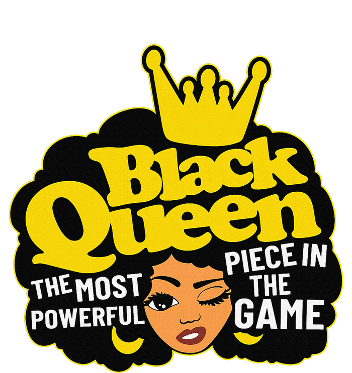 Black Queen The Most Powerful Piece In The Game African Afro Women's Perfect Tri Tunic Long Sleeve Shirt