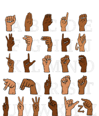 Sign Language Alphabet Retro Boho Hand Alphabet ASL Teacher Canvas