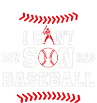 I Can't My Son Has Baseball Sports Funny Baseball Dad Mom Tie-Dye T-Shirt